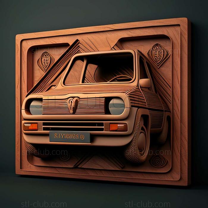 3D мадэль Renault 5 (STL)